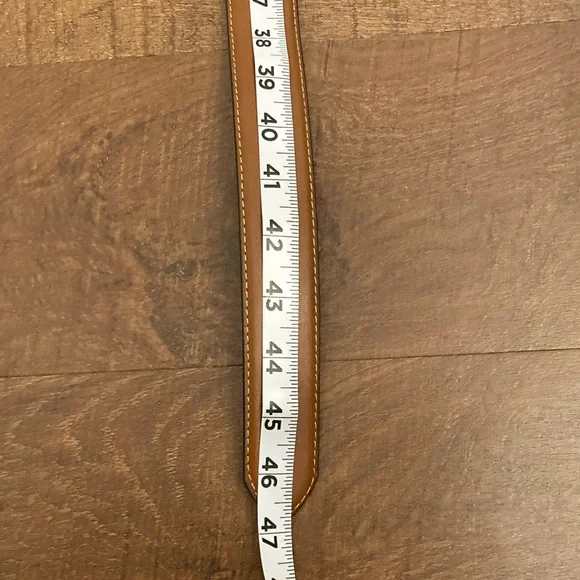 Steve Madden Brown Leather Belt Silver Buckle Reversible Black Men’s L 38/40 NWT - Picture 10 of 10